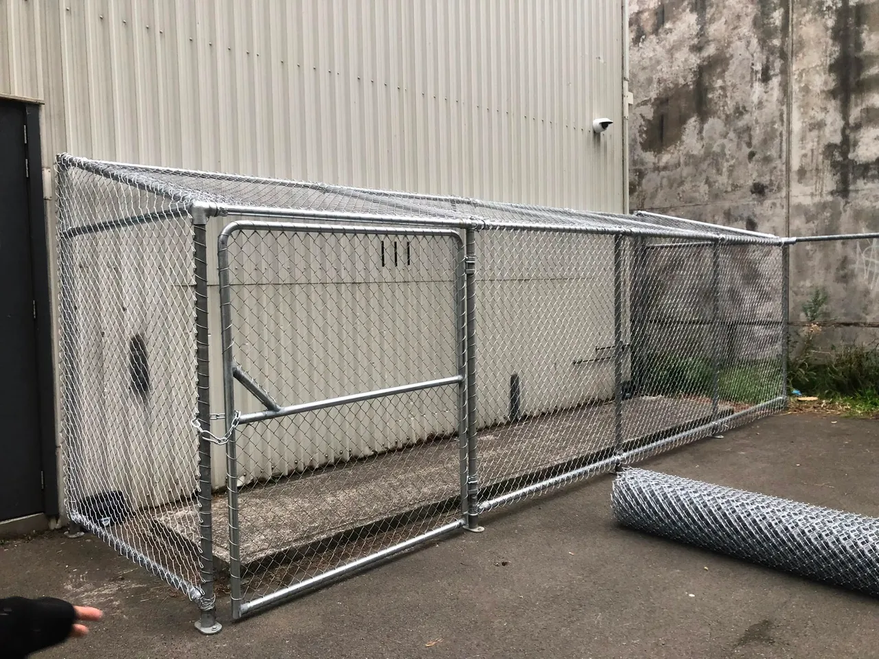 Coastal fencing at a Kapiti Coast beachfront property