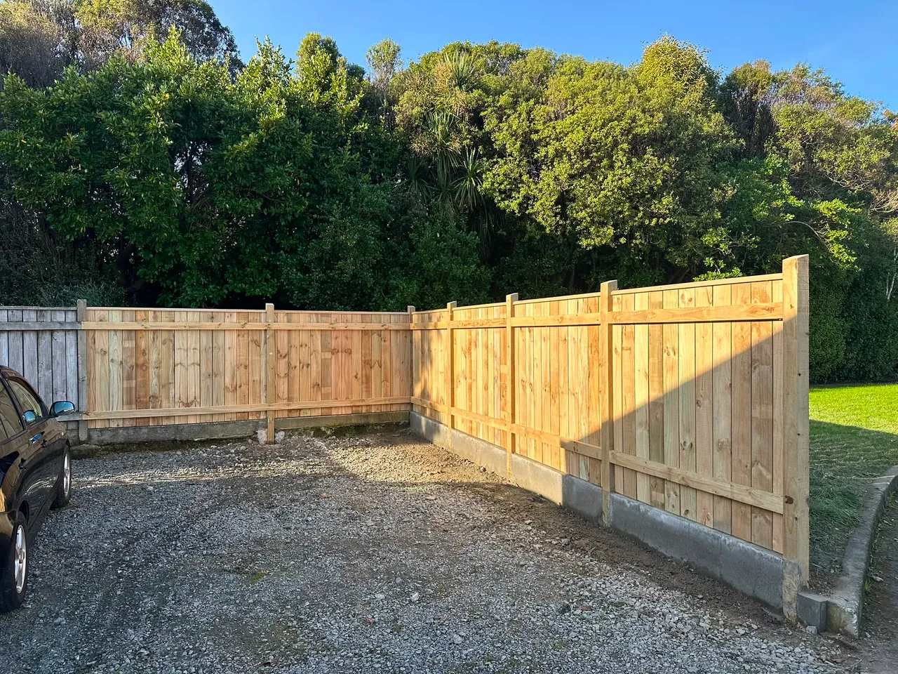 Decorative Timber Fencing